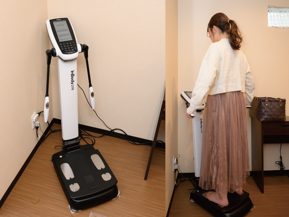 Libranで使用するInBodyによる身体測定